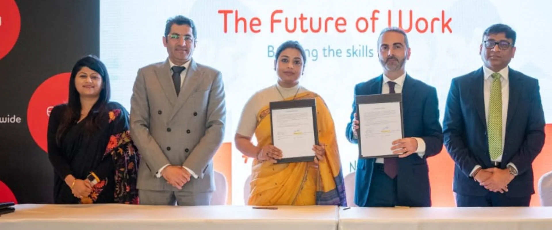 A collaboration with NSDC International to tackle skill shortage
