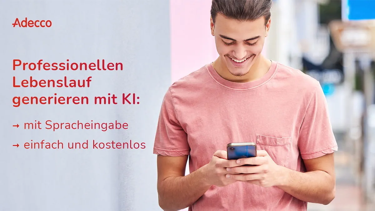 Lebenslaufgenerator der Adecco
