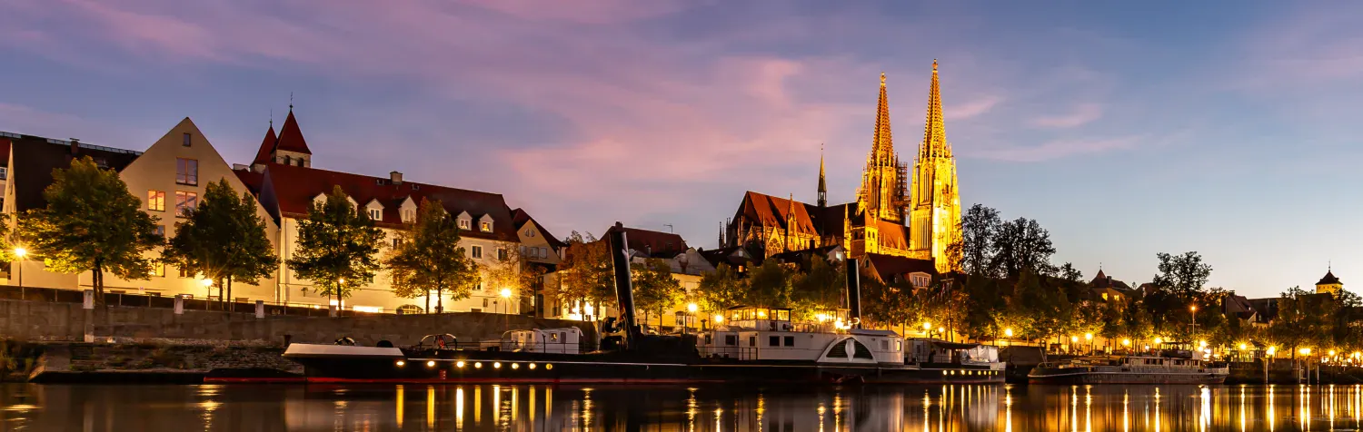 Regensburg bei Nacht