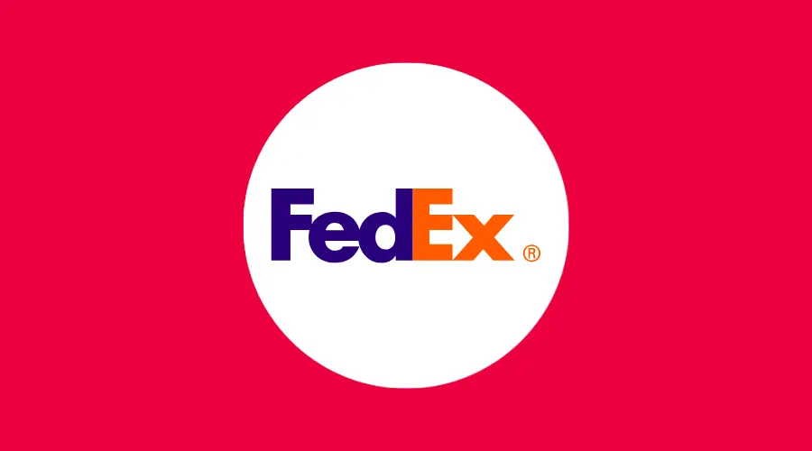 Logo van FedEx Logo van FedEx