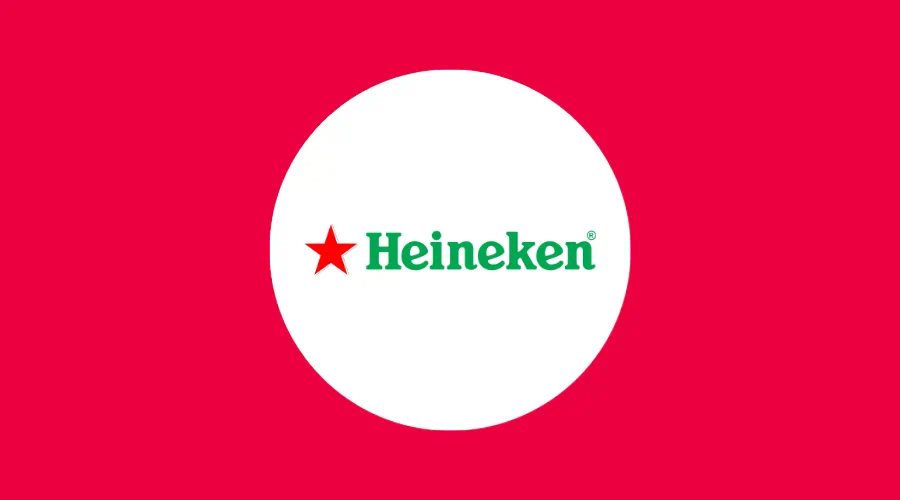 Logo van Heineken mini Logo van Heineken mini