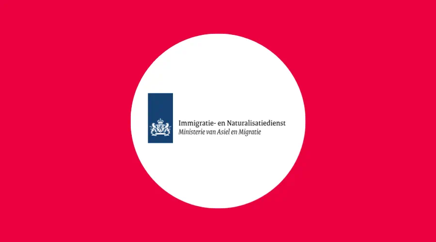 Logo van IND Logo van IND