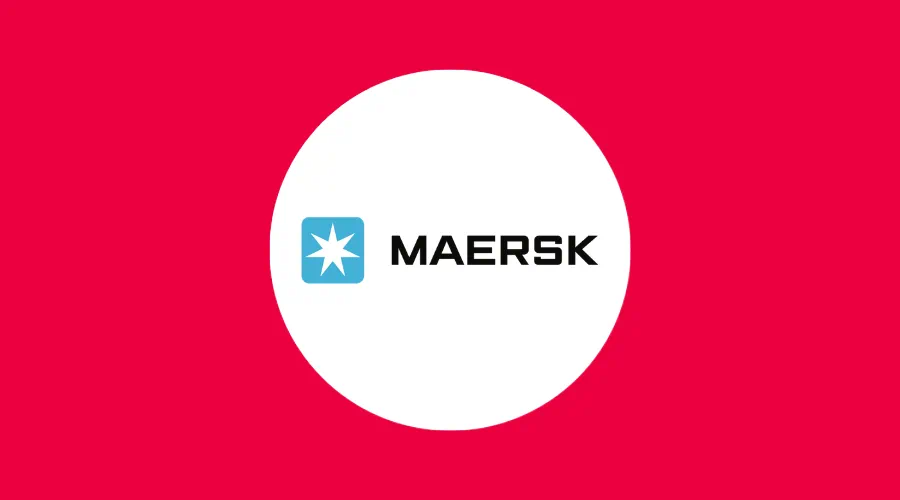 Logo van Maersk Logo van Maersk