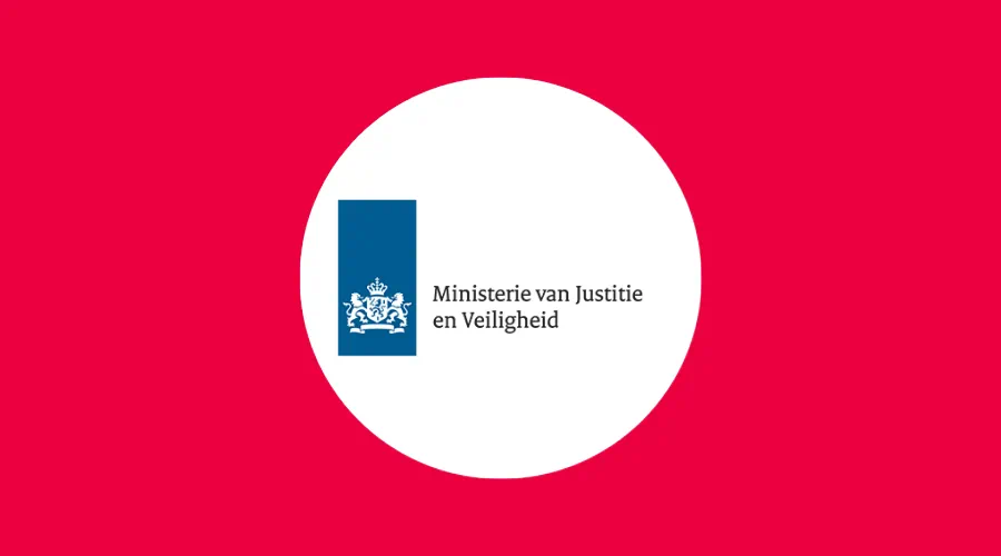 Logo van Ministerie van Justitie en Veiligheid