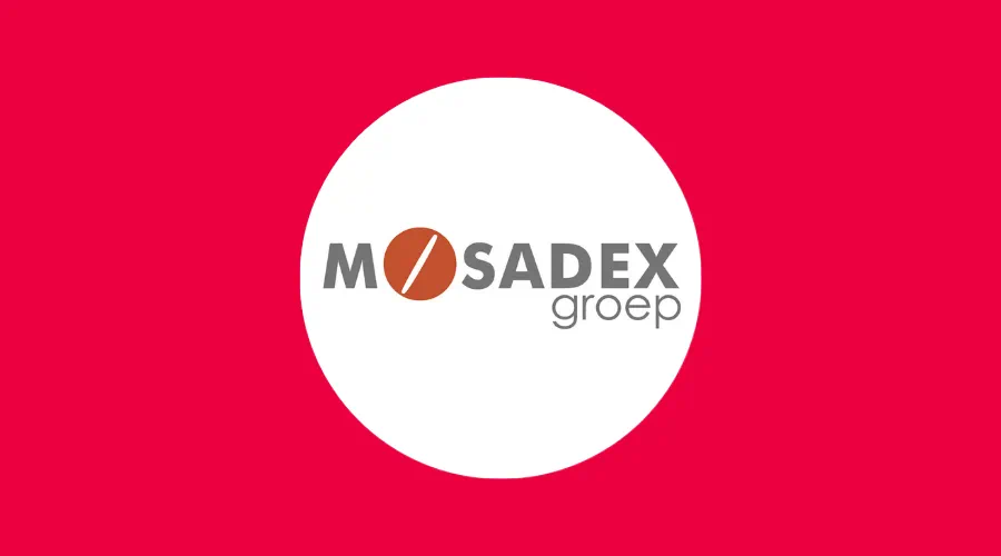 Logo van Mosadex Logo van Mosadex
