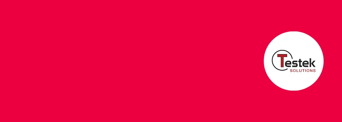 Logo van Testek Logo van Testek