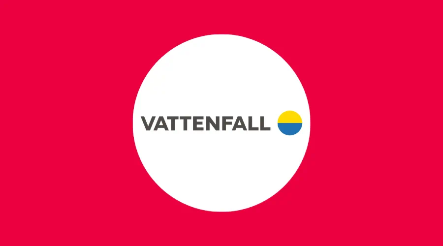 Logo van Vattenfall Logo van Vattenfall