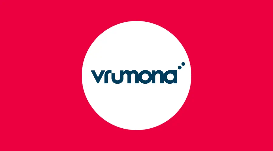 Logo van Vrumona Logo van Vrumona