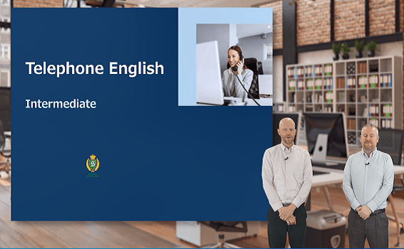 ビジネス英語 ＜中級＞：Telephone English講座