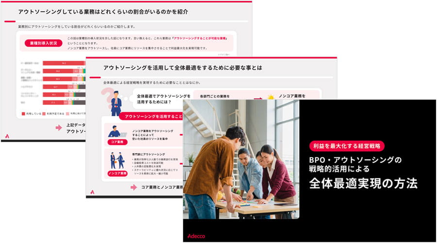 BPO・アウトソーシングの戦略的活用による全体最適実現の方法