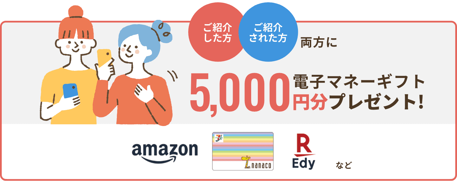 電子マネーギフトプレゼント