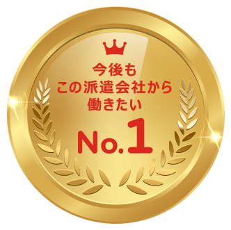 今後もこの派遣会社から働きたい No.1