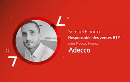 Samuel Finotto nous parle des avantages de l'intérim pour le BTP
