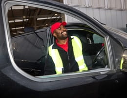 Un salarié du secteur transport​