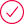 Häkchen im Kreis Symbol