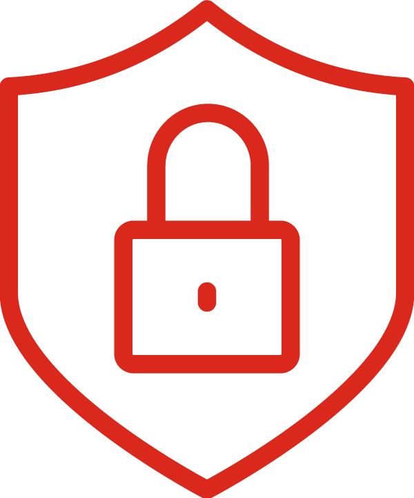 Securedprotectedshieldpadlock