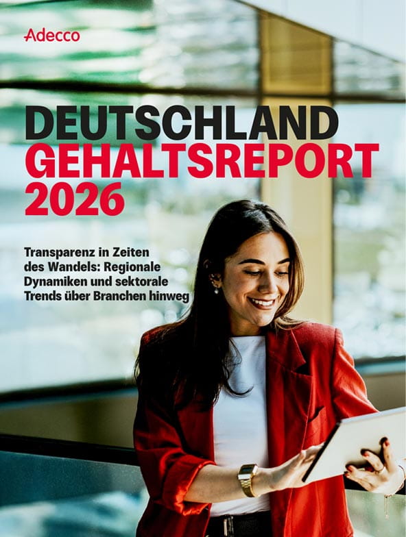 Gehaltsreport Adecco Titelbild