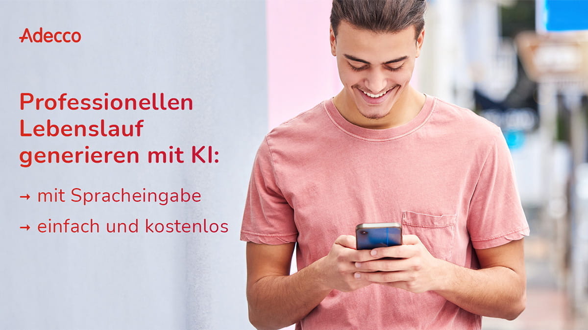 Lebenslaufgenerator der Adecco