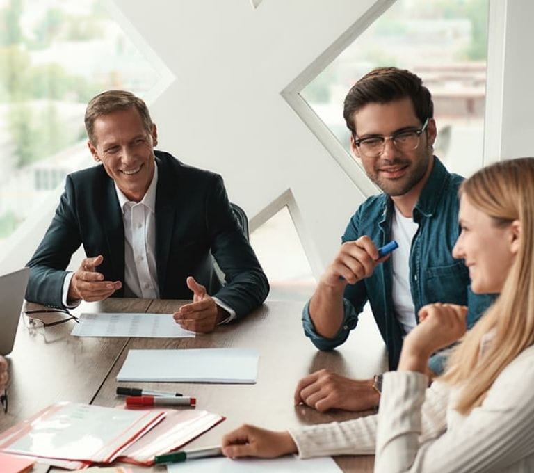 Collega’s in overleg