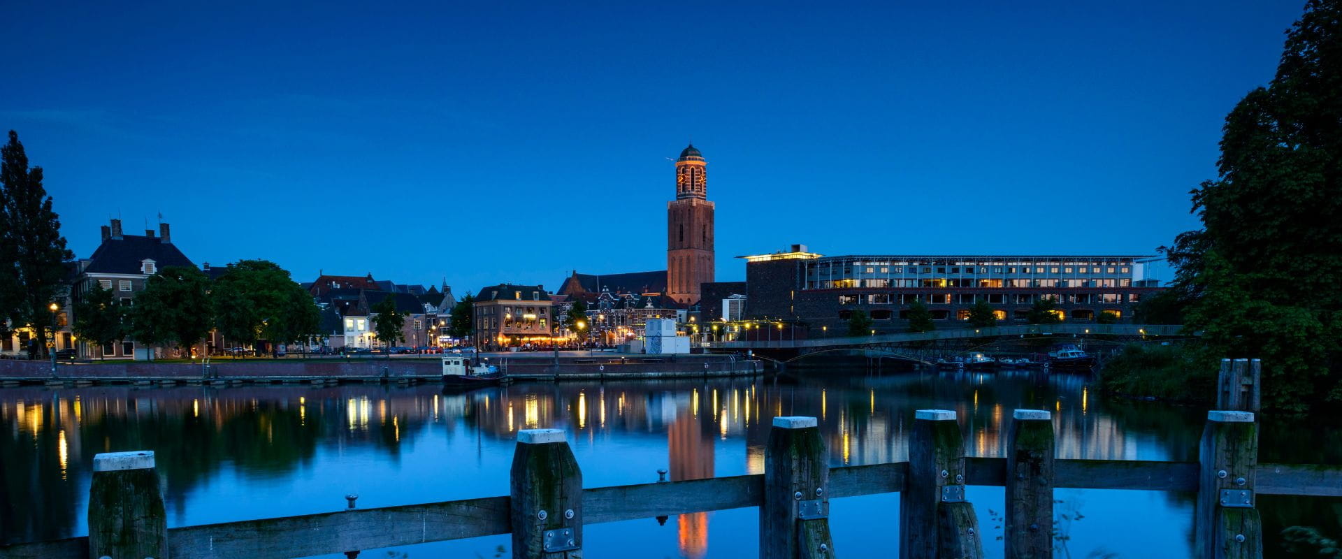 Uitzicht op Zwolle