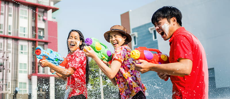 A professional's checklist before enjoying Songkran. A professional's checklist before enjoying Songkran.