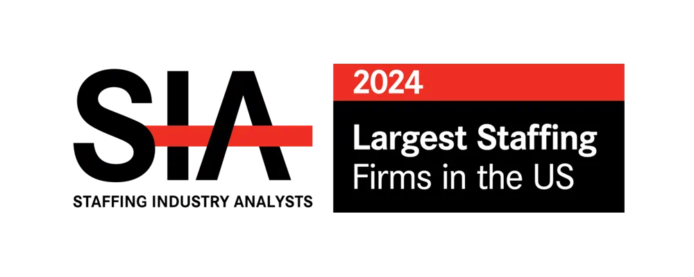 SIA largest staffing firm 2024 logo