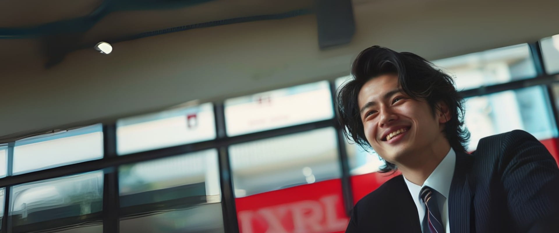 Laughing man