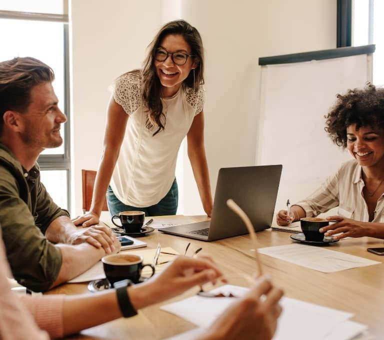 Collega’s in overleg